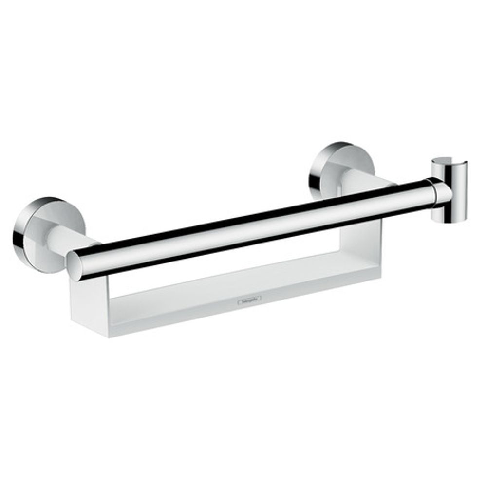 https://raleo.de:443/files/img/11eeea23b817b36092906bba4399b90c/size_l/Hansgrohe-HG-Haltegriff-Comfort-weiss-chrom-mit-Brausenhalter-und-Ablage-26328400 gallery number 1